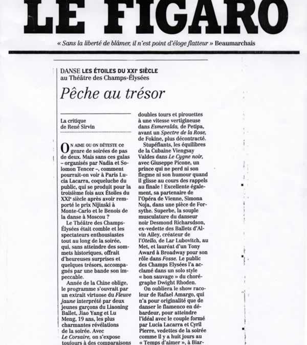 Le Figaro Magazine, Paris, France – 2003